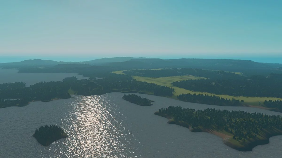 Cities: Skylines — Карта глибокий ахіпелаг