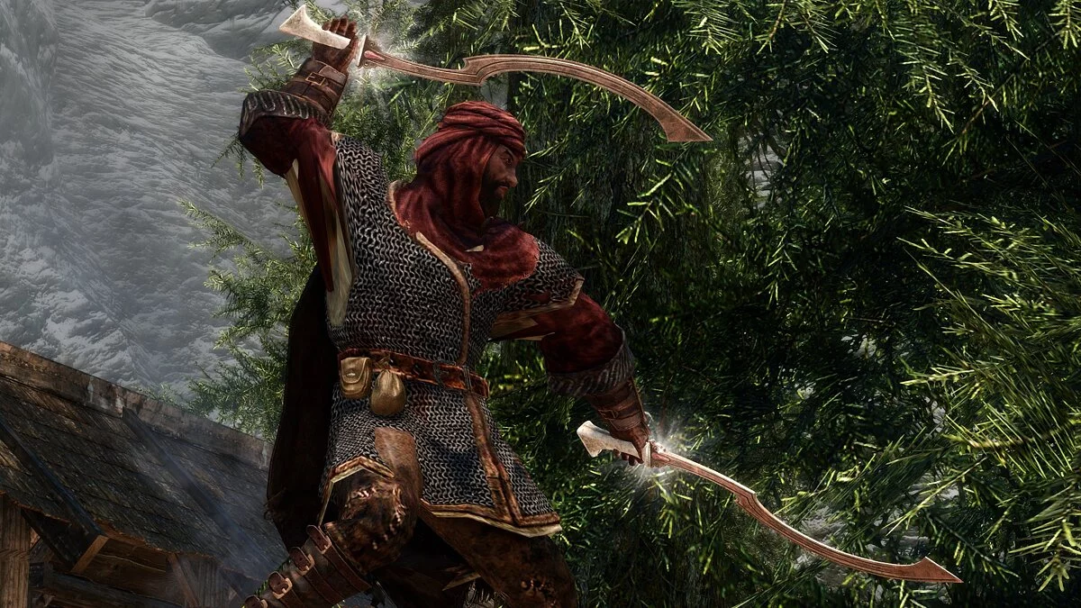 Elder Scrolls 5: Skyrim Special Edition — Хопеш - новое оружие