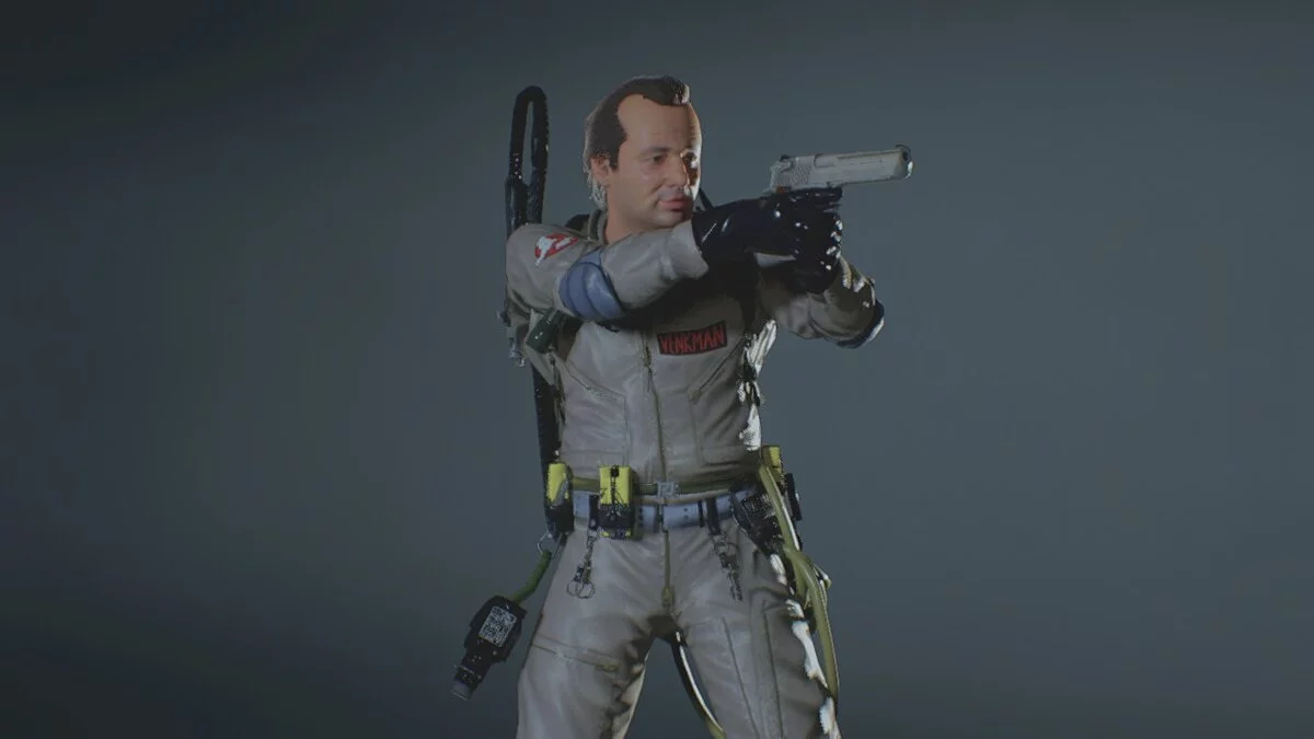 Resident Evil 2 — Peter Venkman from Ghostbusters