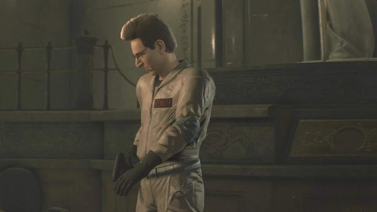 Resident Evil 2 —  Игон Спенглер из охотников за привидениями