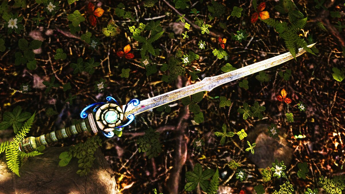 The Elder Scrolls 5: Skyrim Legendary Edition — Sharp sword from the movie "Alice in Wonderland"