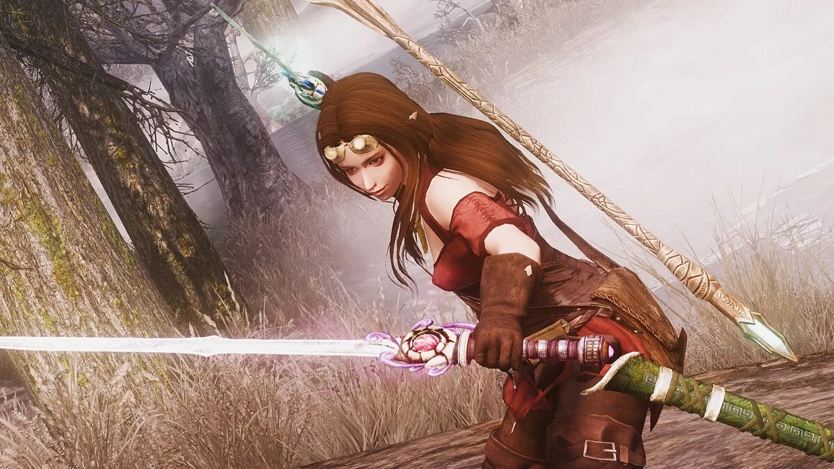 The Elder Scrolls 5: Skyrim Legendary Edition —  Вострый меч из фильма "Алиса в стране чудес" 