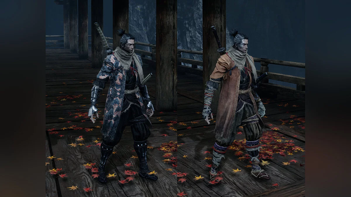 Sekiro: Shadows Die Twice — New cloak and white sword hilt