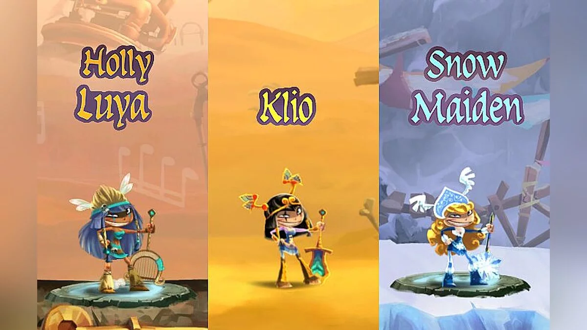 Rayman Legends — New female characters v2