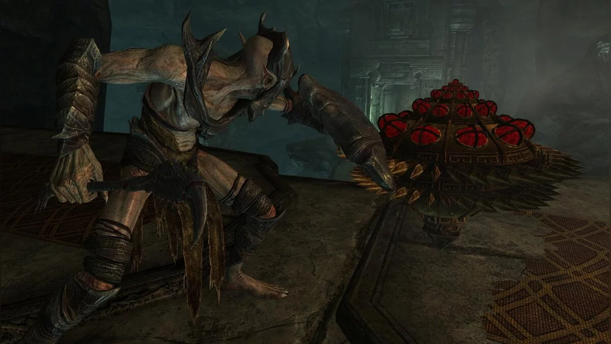 The Elder Scrolls 5: Skyrim Legendary Edition — Дварфские волчки с шипами