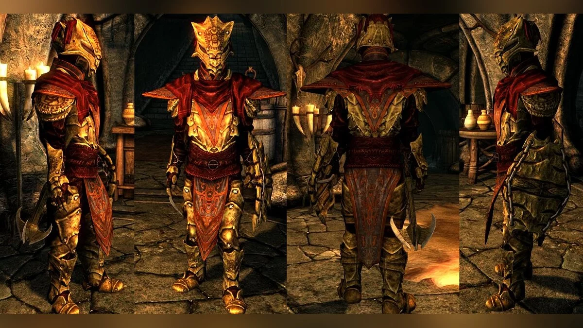 The Elder Scrolls 5: Skyrim Legendary Edition — Две новые брони из костей и хитина