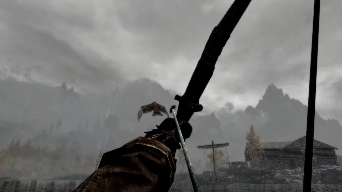 Elder Scrolls 5: Skyrim Special Edition — Hawk hunting