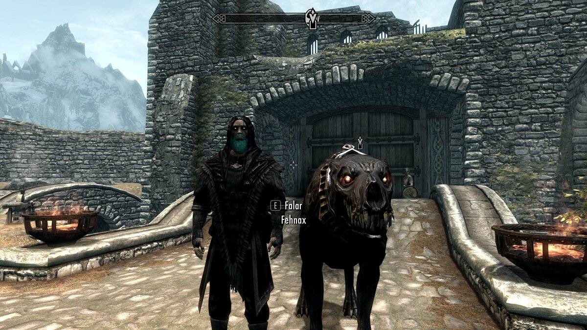 The Elder Scrolls 5: Skyrim Legendary Edition — Big vampire dog