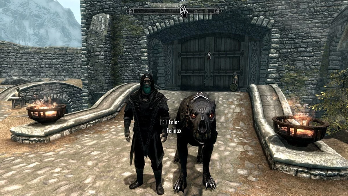 The Elder Scrolls 5: Skyrim Legendary Edition — Большой пес-вампир