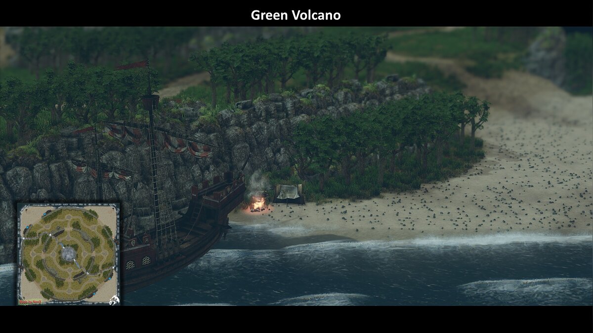 SpellForce 3 — Location "Green Volcano"