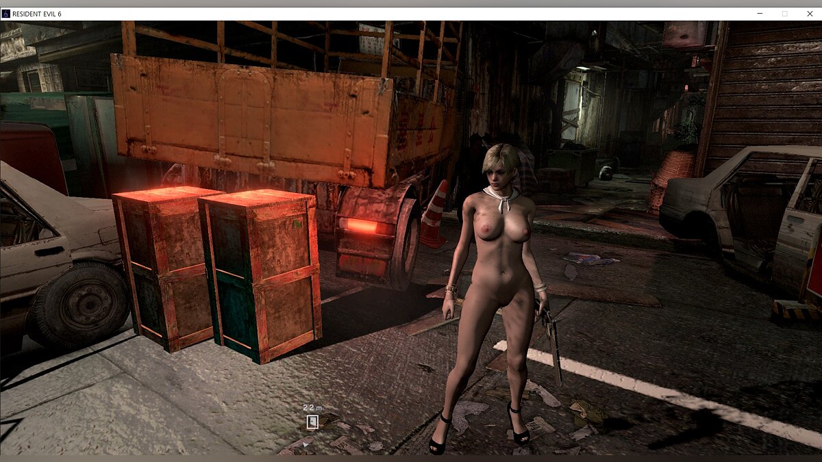 Resident Evil 6 — Naked Sherry Birkin