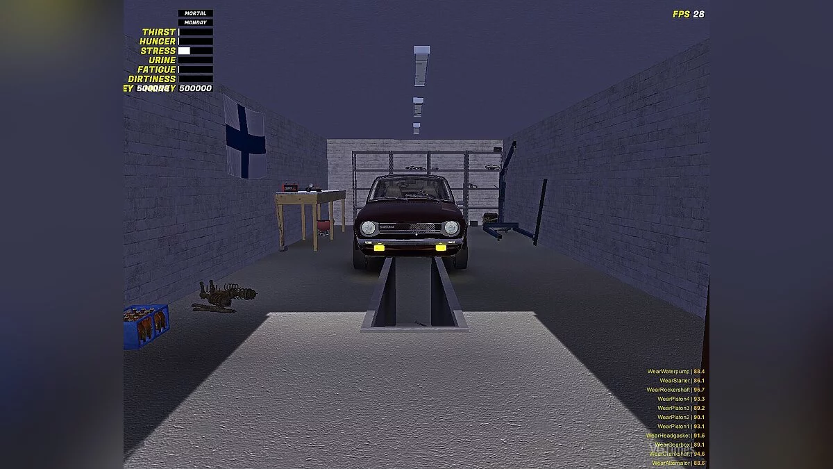 My Summer Car — Сохранение (Полностью вкачанная Сатсума)