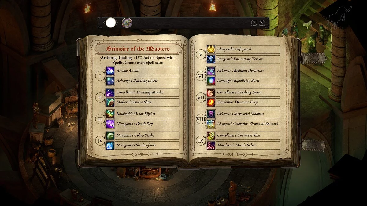 Pillars of Eternity 2: Deadfire — Grimoire of the Masters