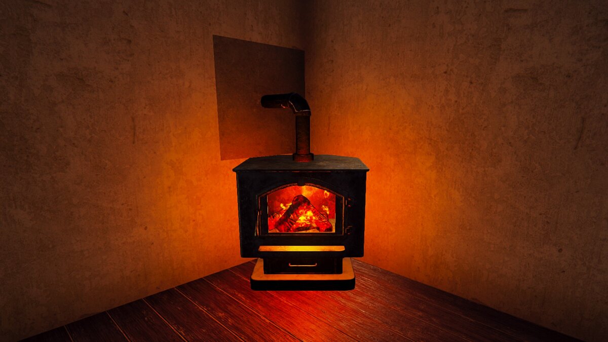 7 Days to Die — Working wood stove