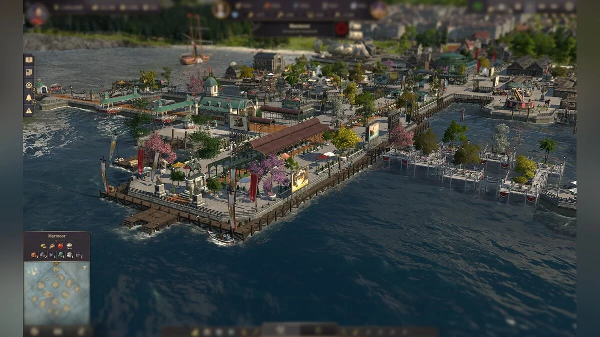 Anno 1800 — Improved Harbor