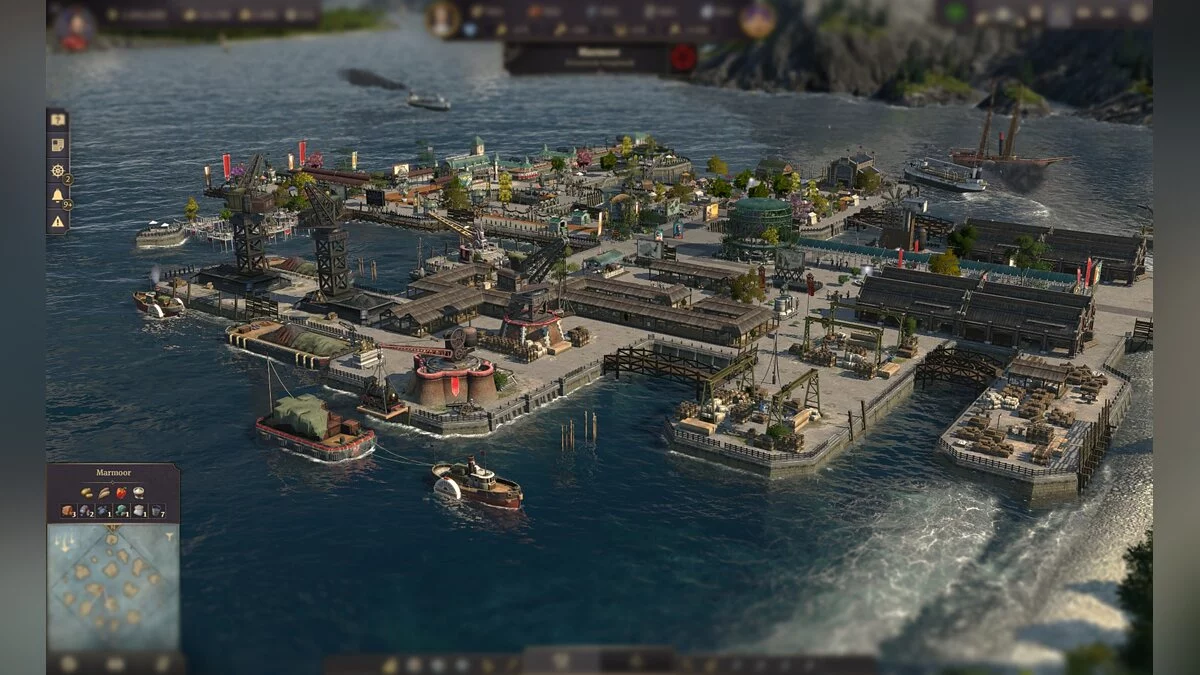 Anno 1800 — Поліпшена гавань