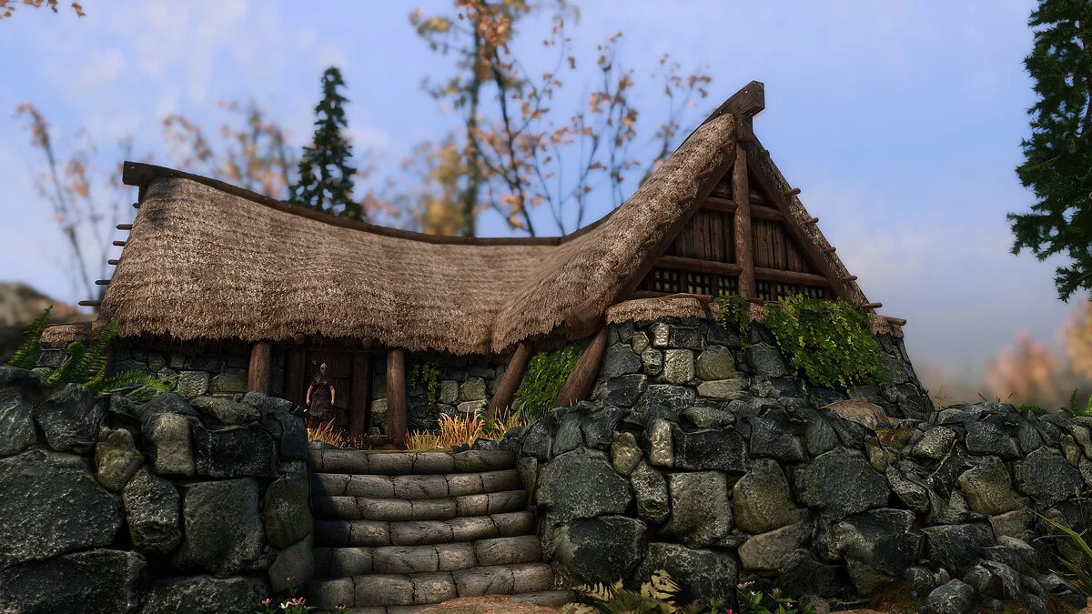 Elder Scrolls 5: Skyrim Special Edition — Фермерські будинки та села в 4K та 2K