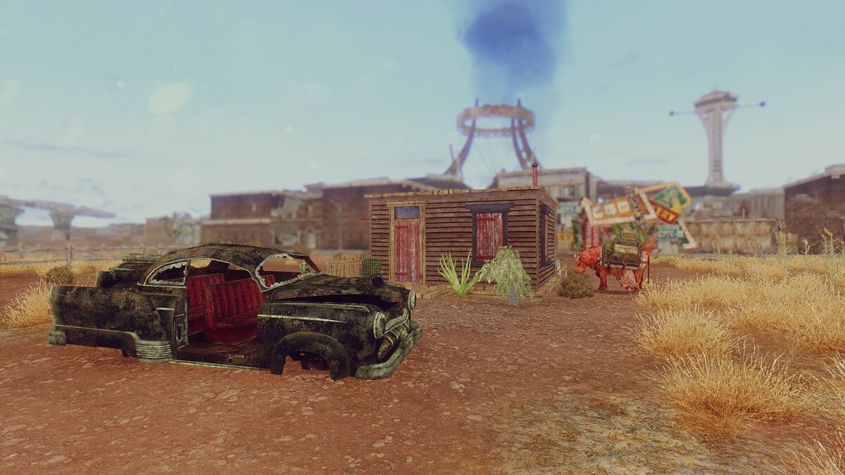 Fallout: New Vegas — Small house in the Mojave Desert