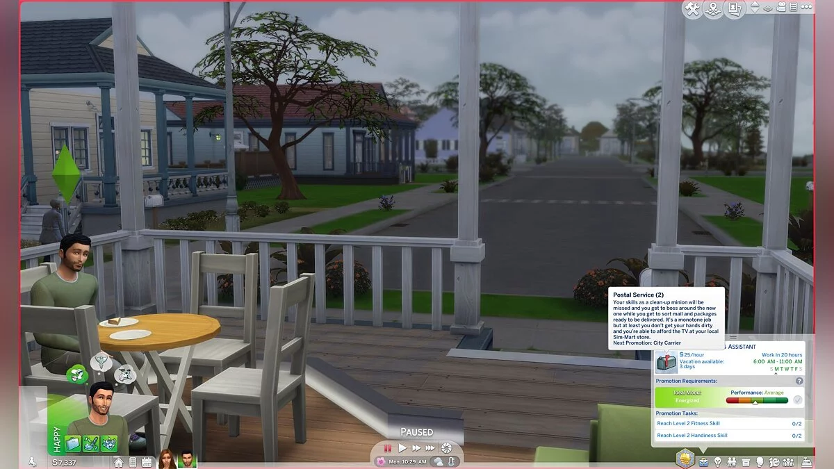 The Sims 4 — Карьера почтальона (16.03.2020)