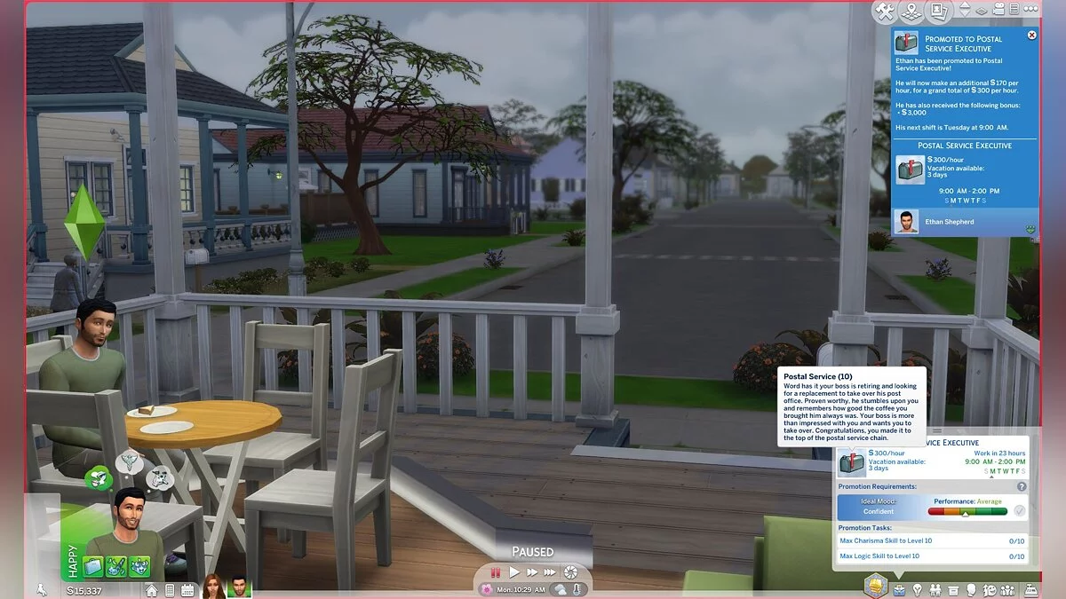 The Sims 4 — Карьера почтальона (16.03.2020)