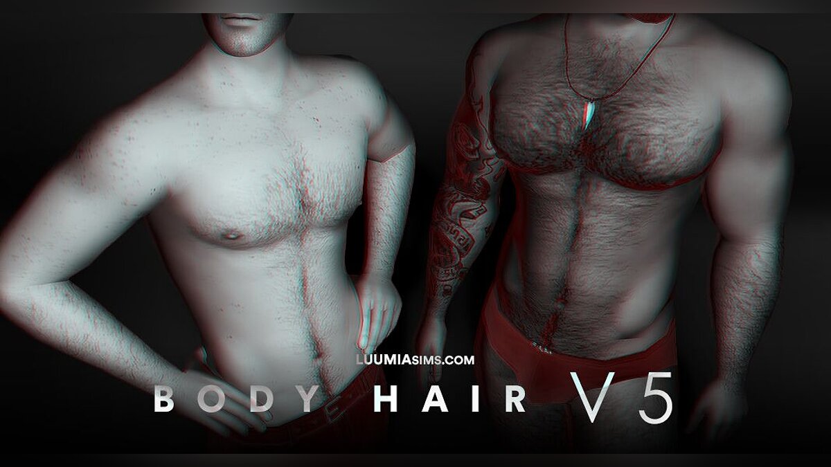 The Sims 4 — Body hair