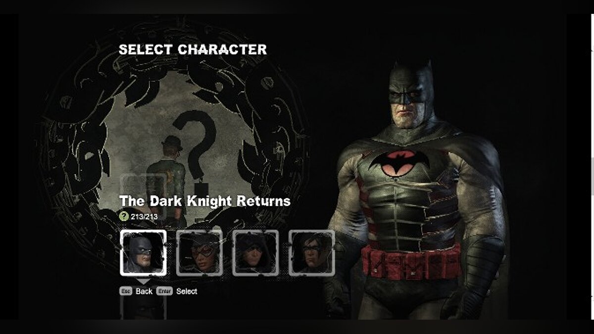 Batman: Arkham City — Costume "Flashpoint"