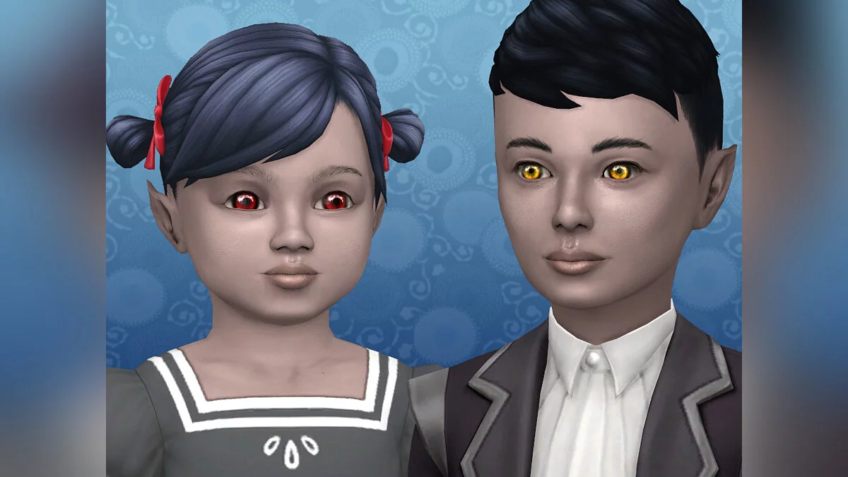 The Sims 4 — Выразительные вампирские глаза