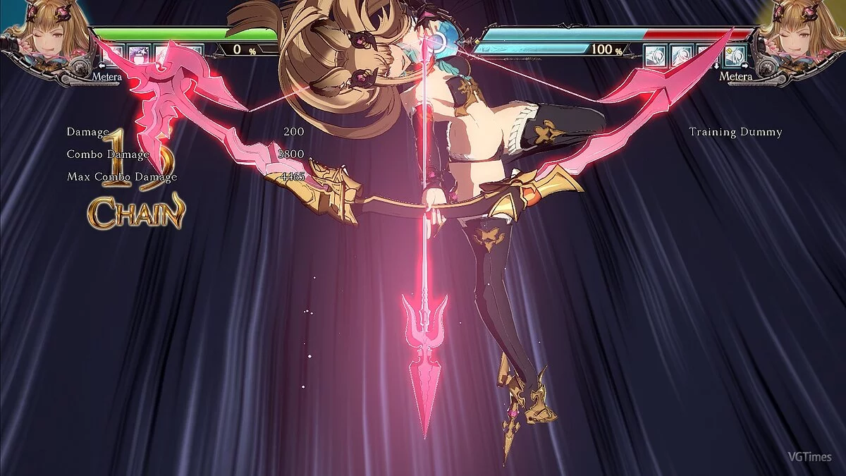 Granblue Fantasy: Versus — Сексуалізоване вбрання Metera