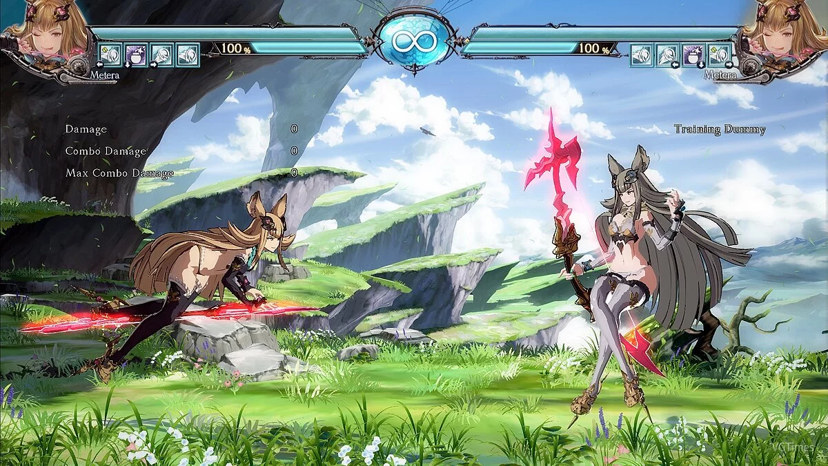 Granblue Fantasy: Versus — Сексуалізоване вбрання Metera