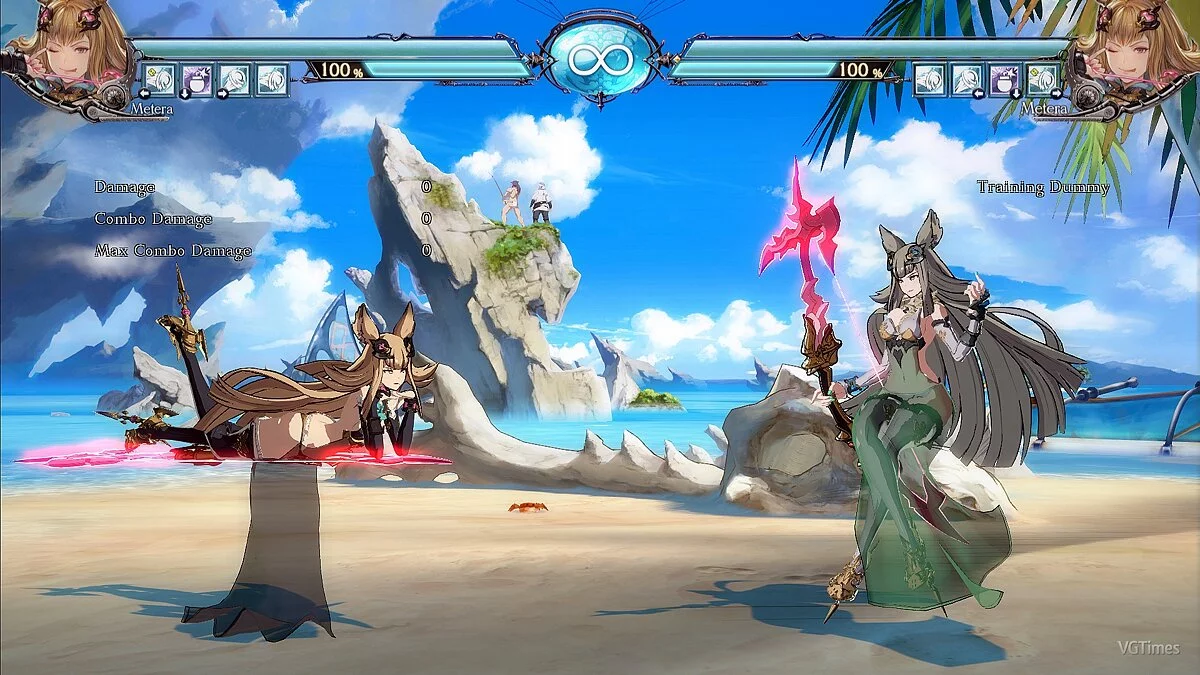 Granblue Fantasy: Versus — Сексуалізоване вбрання Metera
