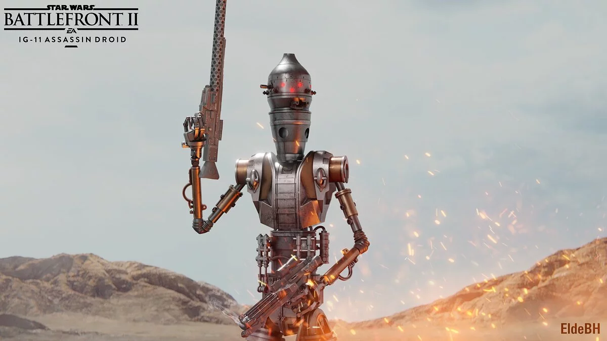 Star Wars: Battlefront 2 — IG-11 assassin droid