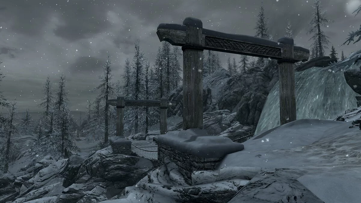 Elder Scrolls 5: Skyrim Special Edition — Улучшенная деревня Скаал