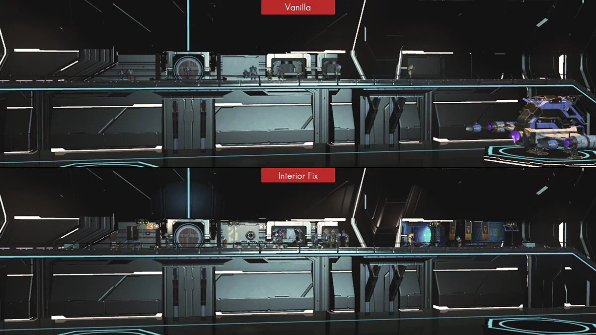 No Man&#039;s Sky — Исправление интерьера космических станций