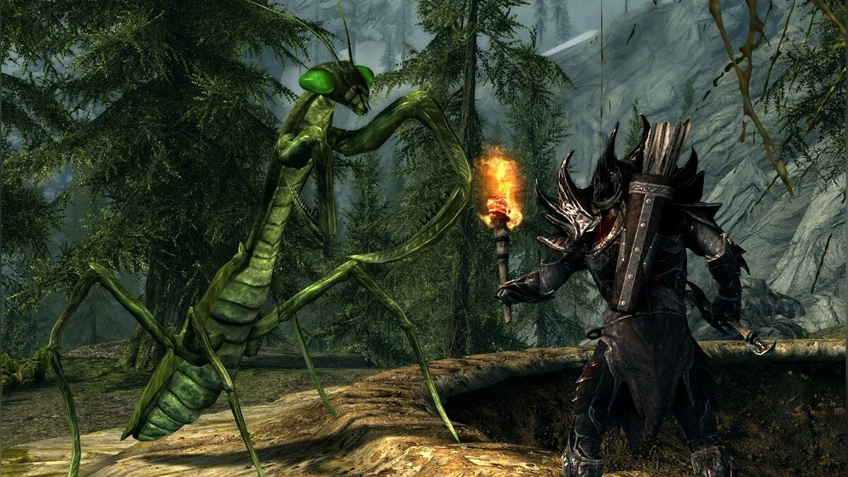 Elder Scrolls 5: Skyrim Special Edition — Giant mantis