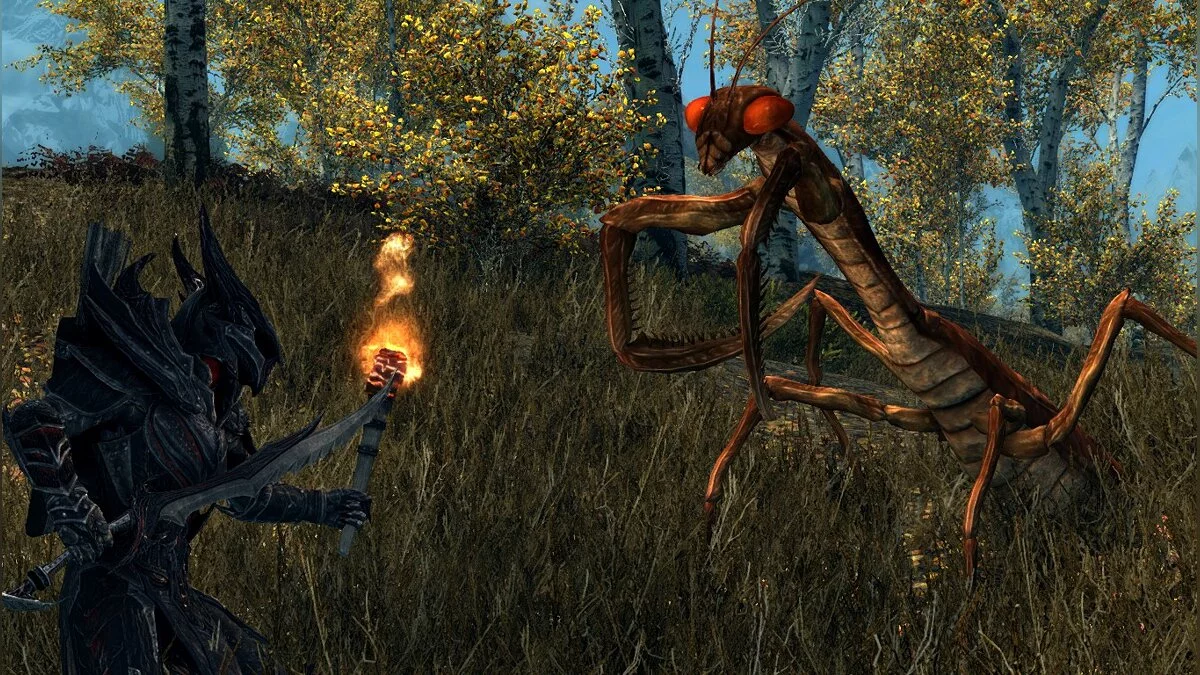 Elder Scrolls 5: Skyrim Special Edition — Гигантский богомол