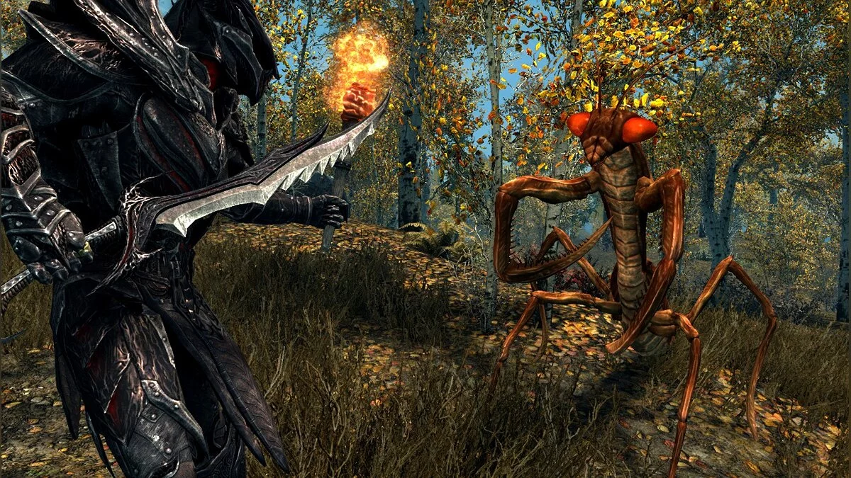 Elder Scrolls 5: Skyrim Special Edition — Гигантский богомол