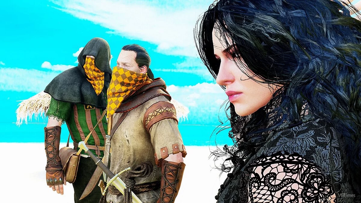 The Witcher 3: Wild Hunt — Новые кудрявые волосы и кружевное платье для Йеннифэр