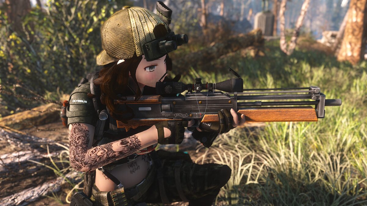 Fallout 4: Game of the Year Edition — Sniper rifle Walter WA2000