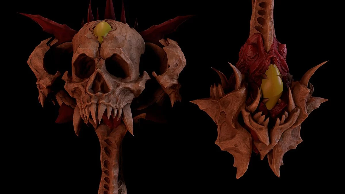 Blade and Sorcery — Оружие The Crucible из игры DOOM