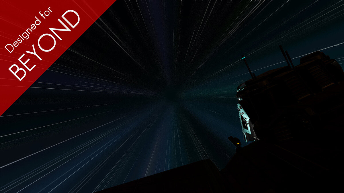 No Man&#039;s Sky — Warp jump in the dark