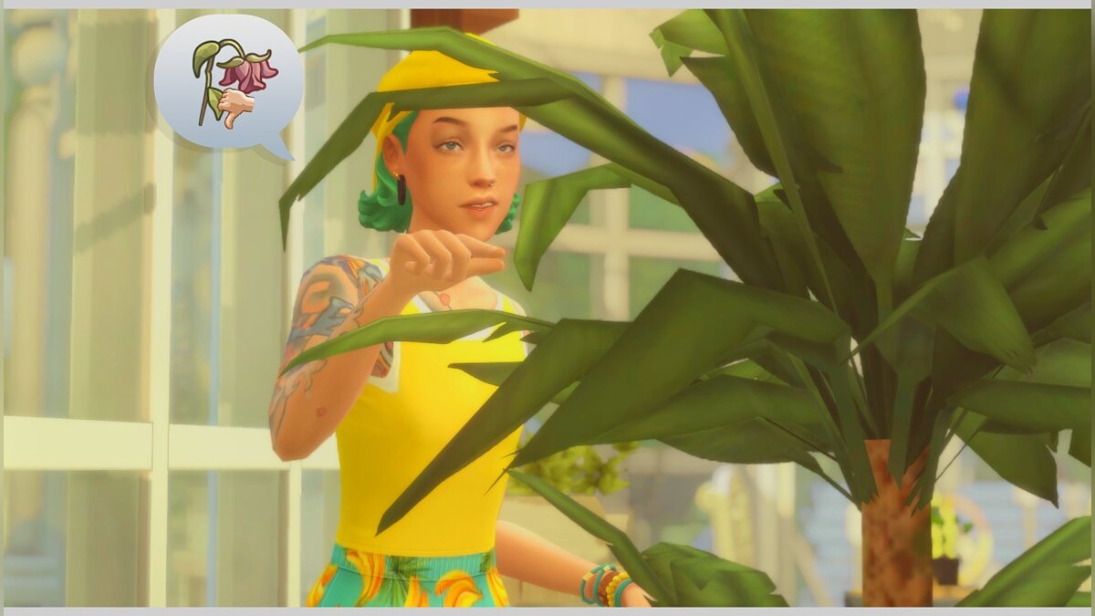 The Sims 4 — Caring for indoor plants