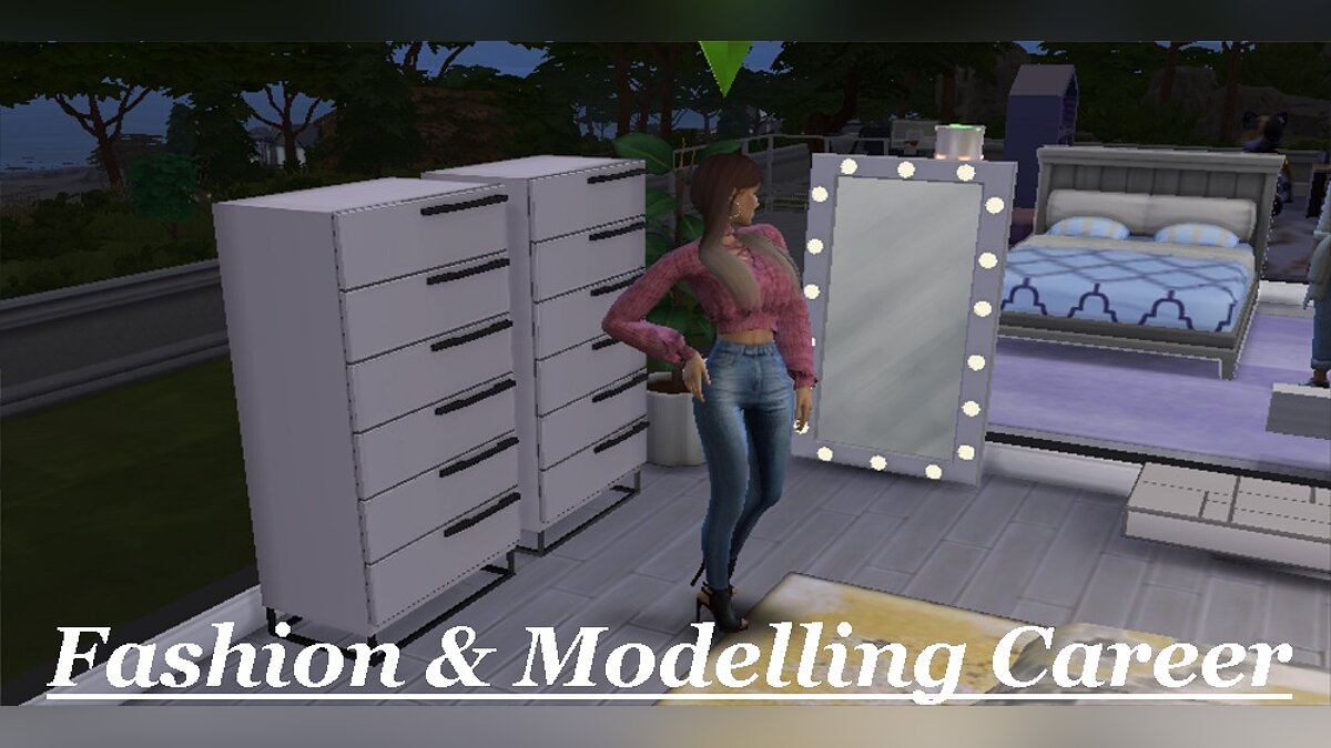 The Sims 4 — Fashion and modeling career (03/19/2020)