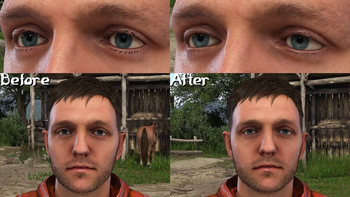 Kingdom Come: Deliverance - Royal Edition — Поліпшені очі