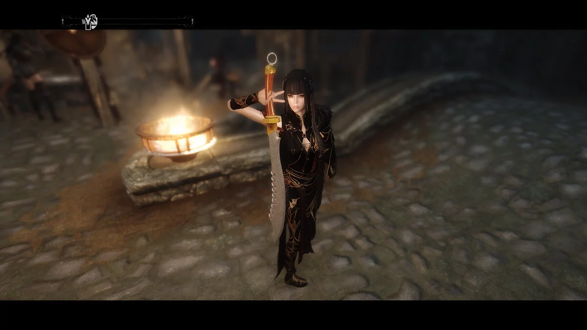 The Elder Scrolls 5: Skyrim Legendary Edition — Меч "9 колец Дао"