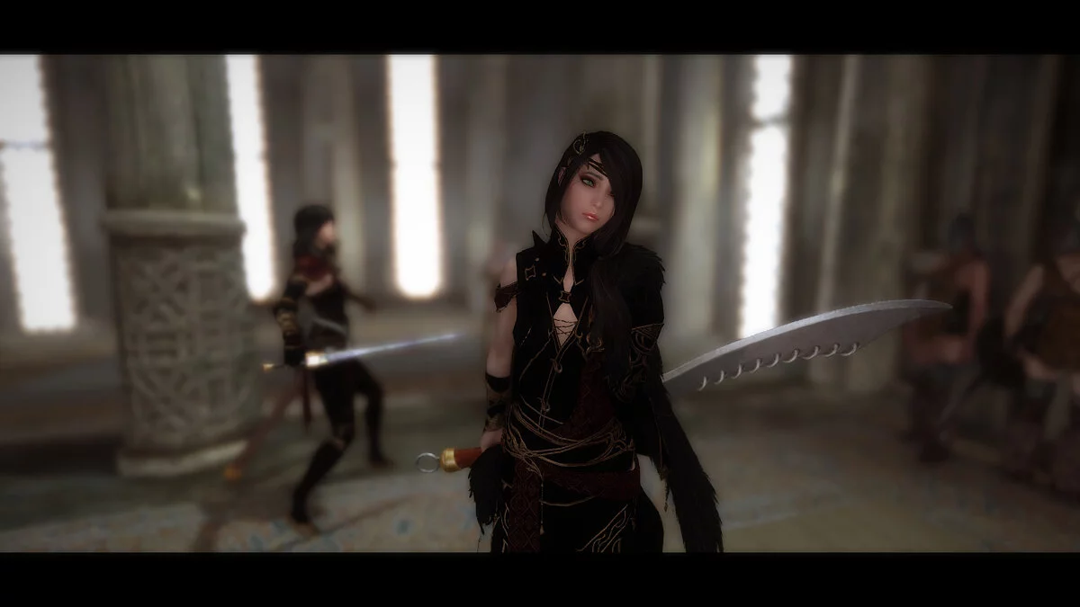 The Elder Scrolls 5: Skyrim Legendary Edition — Меч "9 колец Дао"