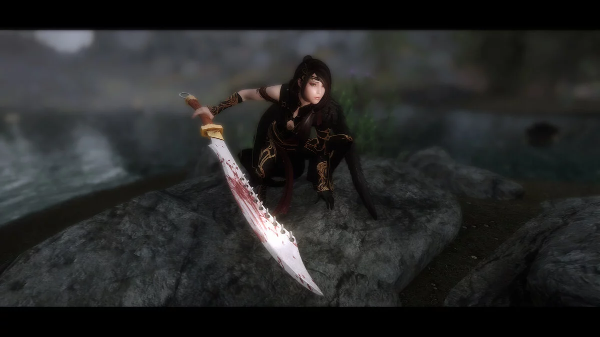 The Elder Scrolls 5: Skyrim Legendary Edition — Меч "9 колец Дао"