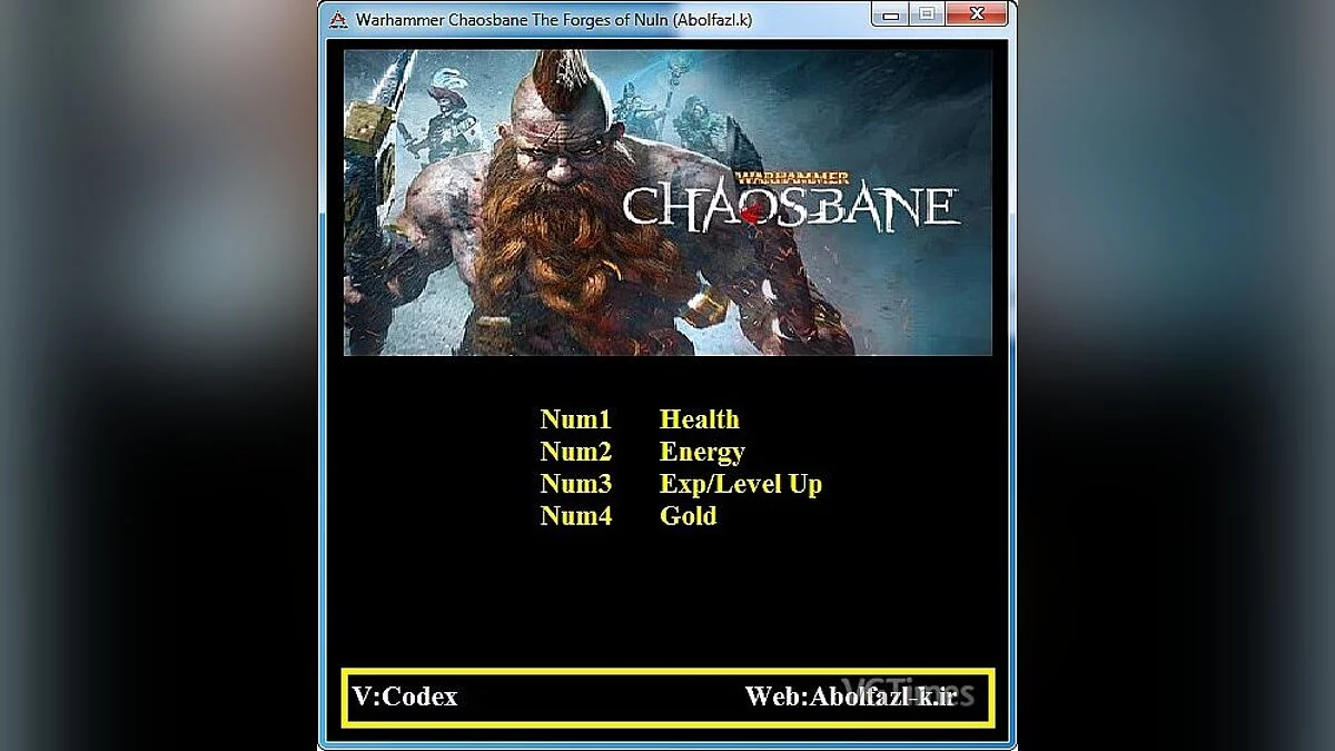 Warhammer: Chaosbane — Trainer (+4) [10.03.20]