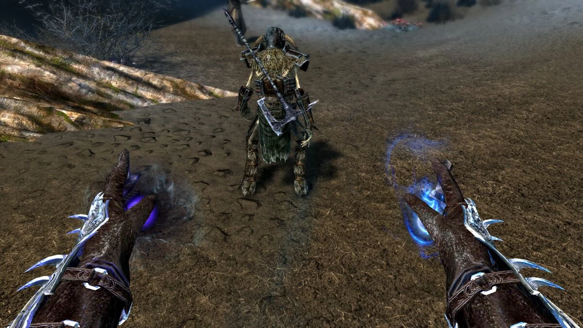 Elder Scrolls 5: Skyrim Special Edition — Призванная нежить вылезает из-под земли