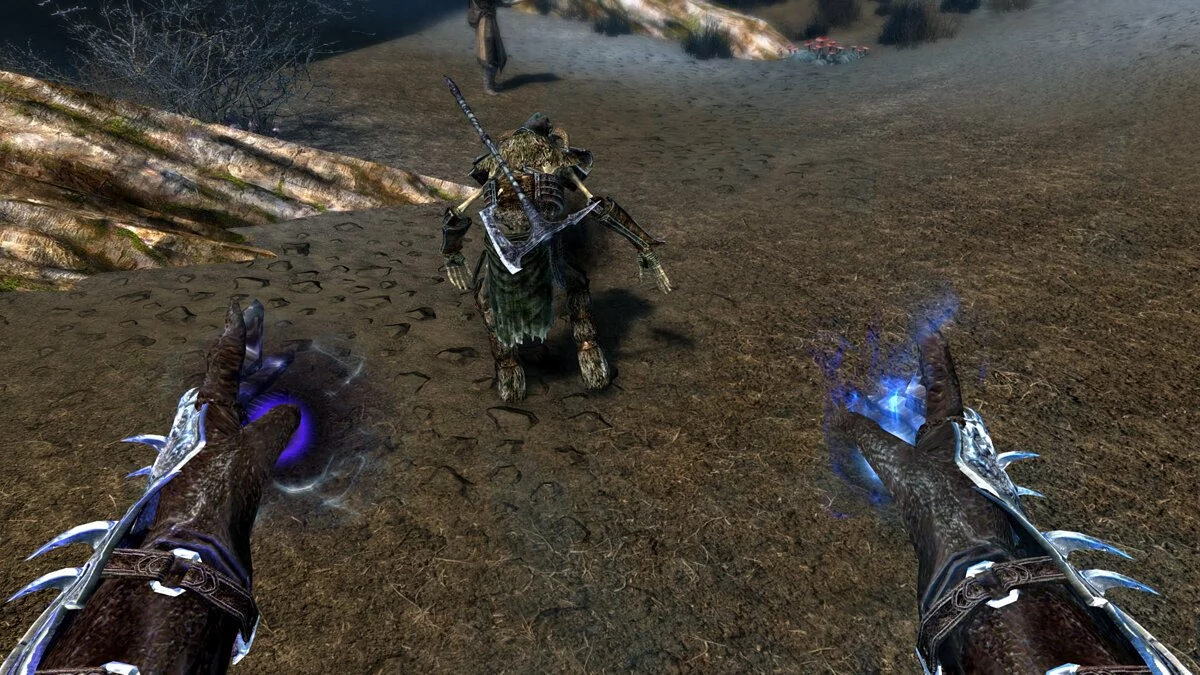 Elder Scrolls 5: Skyrim Special Edition — Призванная нежить вылезает из-под земли