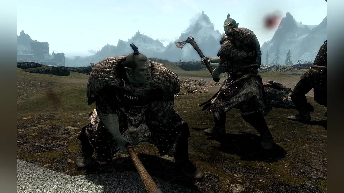 The Elder Scrolls 5: Skyrim Legendary Edition — Орки рейдеры